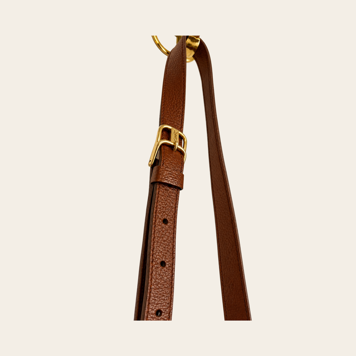 YVES SAINT LAURENT – Vintage Leather Bucket Bag