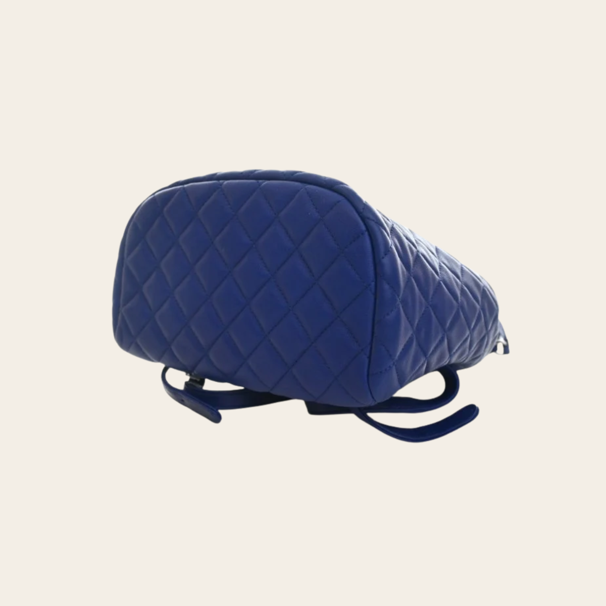 CHANEL Small Urban Spirit Backpack en cuir d’agneau bleu