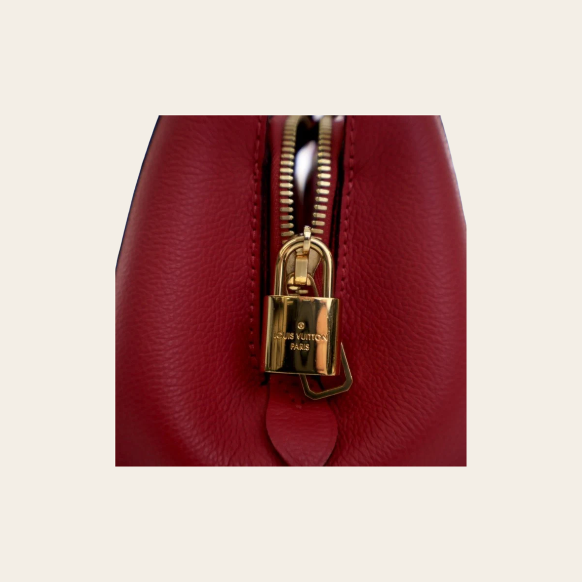 Louis Vuitton Montaigne BB Monogram Empreinte Rouge