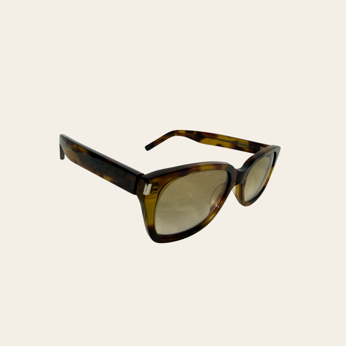 SAINT LAURENT – Lunettes SL 622 en acétate écaille – Marron – Taille  M