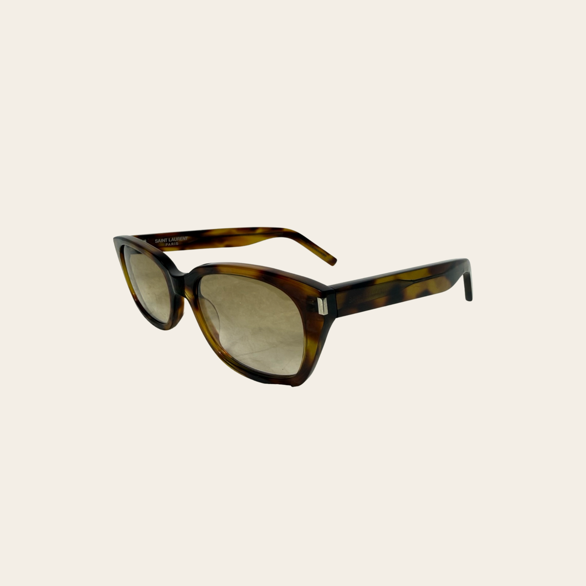 SAINT LAURENT – Lunettes SL 622 en acétate écaille – Marron – Taille  M