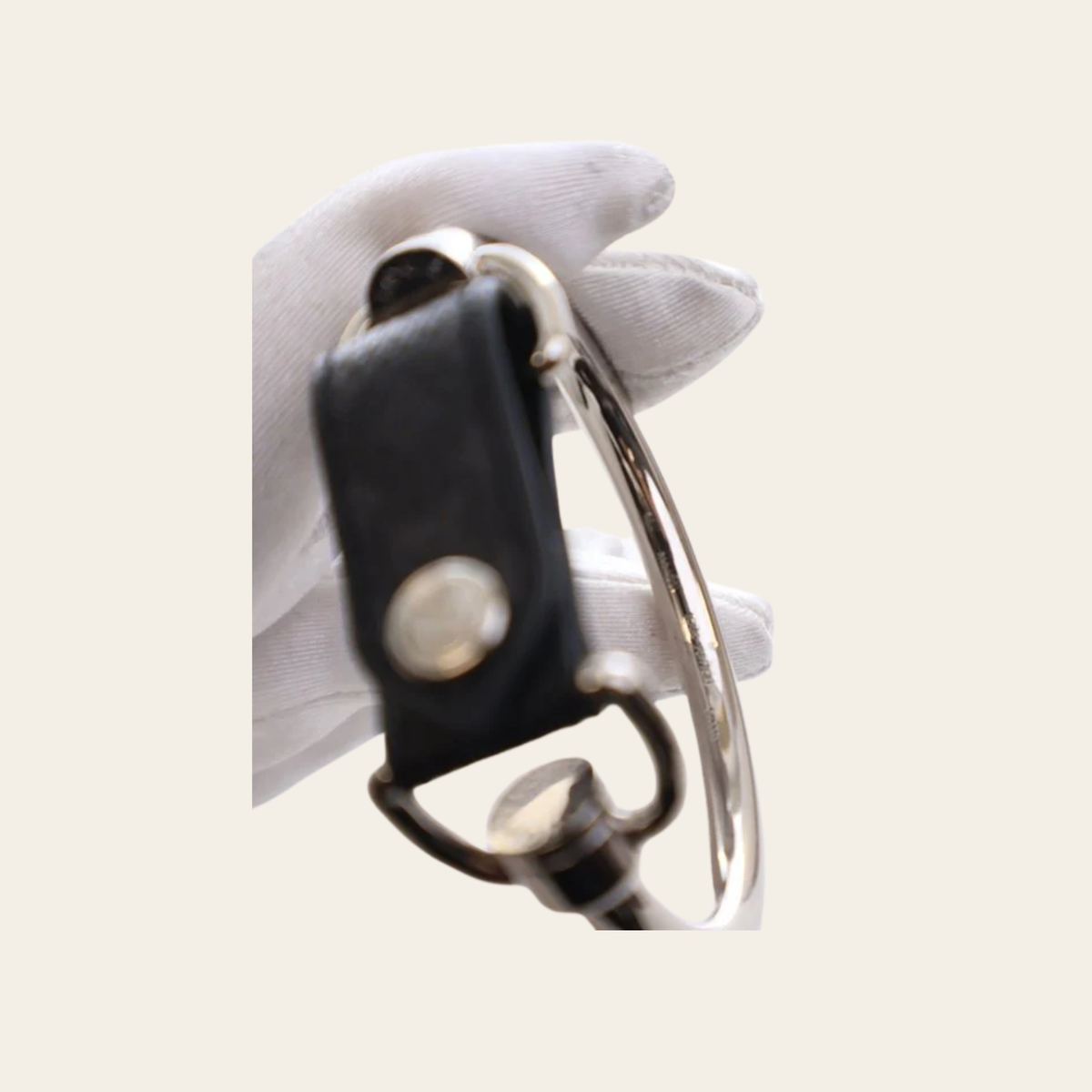 LOUIS VUITTON — Bracelet Monogram Eclipse, Taille M