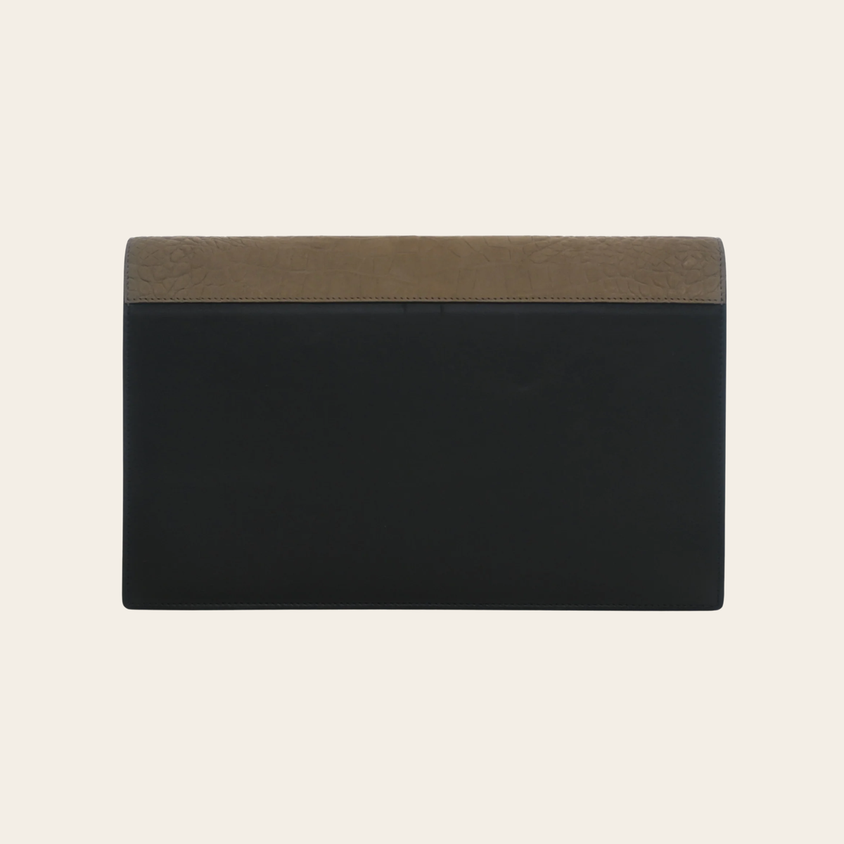 CELINE — Grand portefeuille Pocket Envelope sur chaîne en cuir multicolore