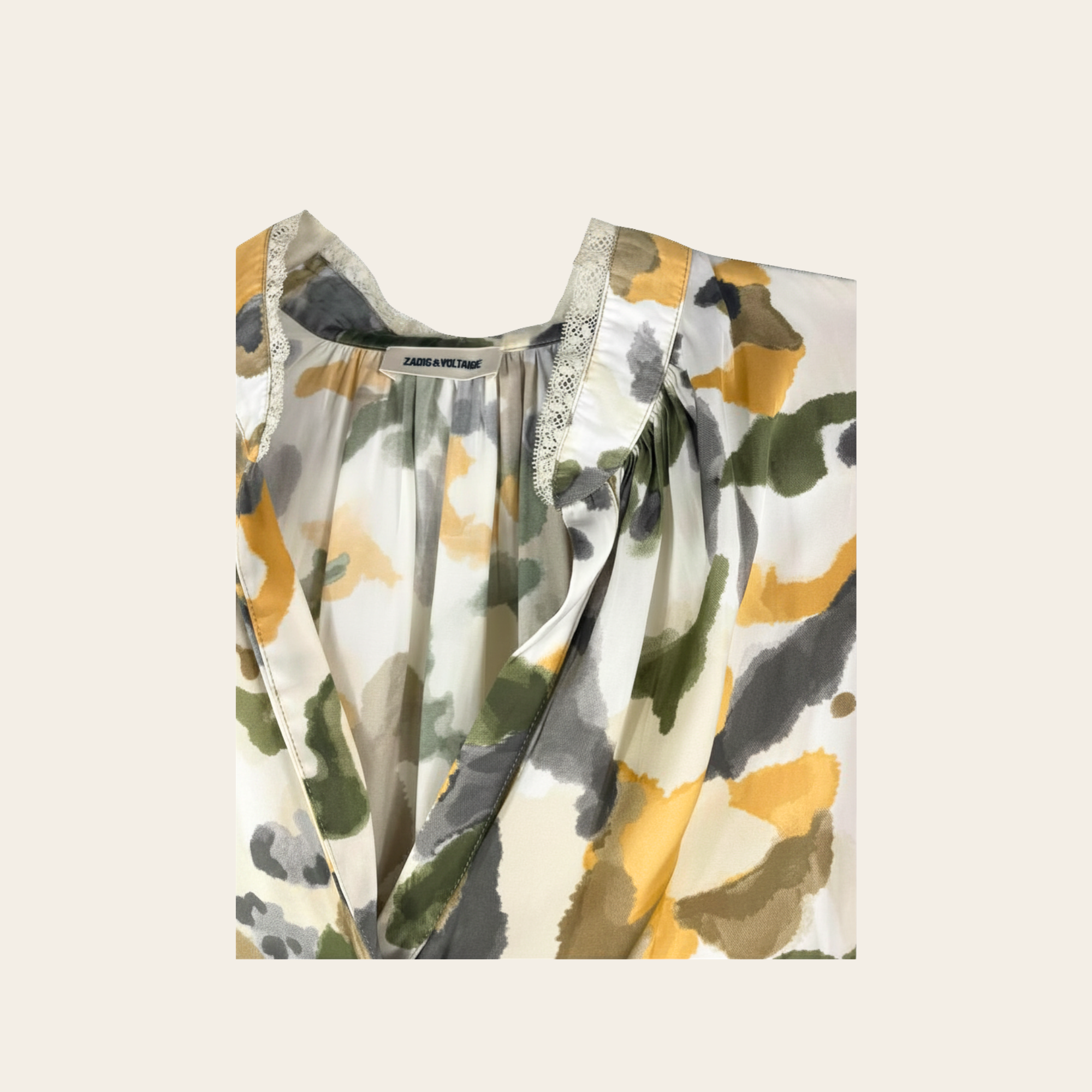 Zadig & Voltaire – Blouse Tink Camou, S