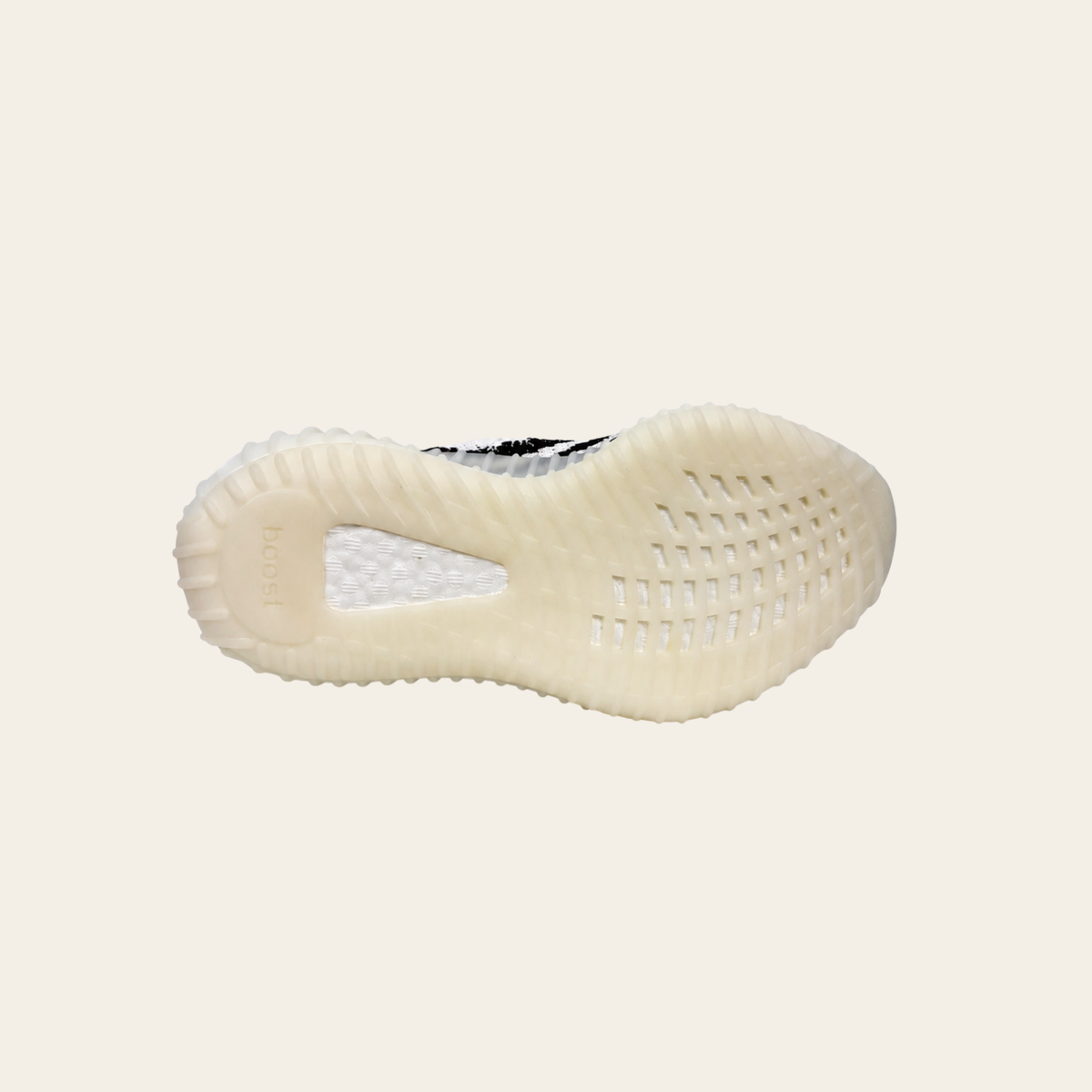 ADIDAS YEEZY – Boost 350 V2 « Zebra » – Blanc, noir et rouge – Taille US 6
