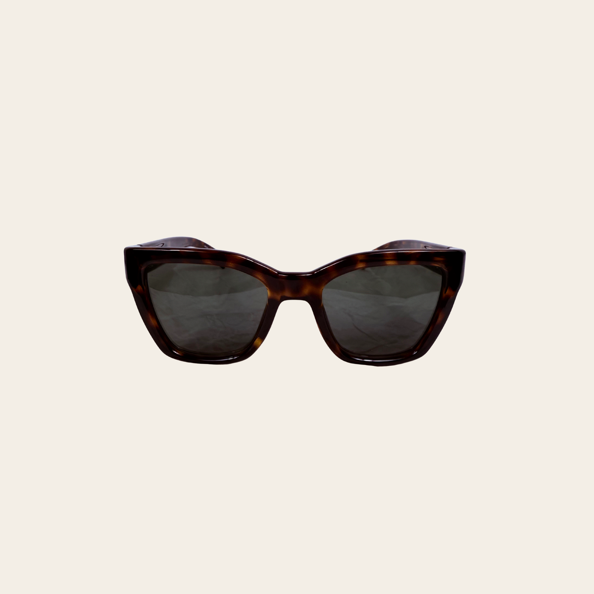 SAINT LAURENT – Lunettes de soleil SL 641 002 en acétate écaille foncée, Taille 52