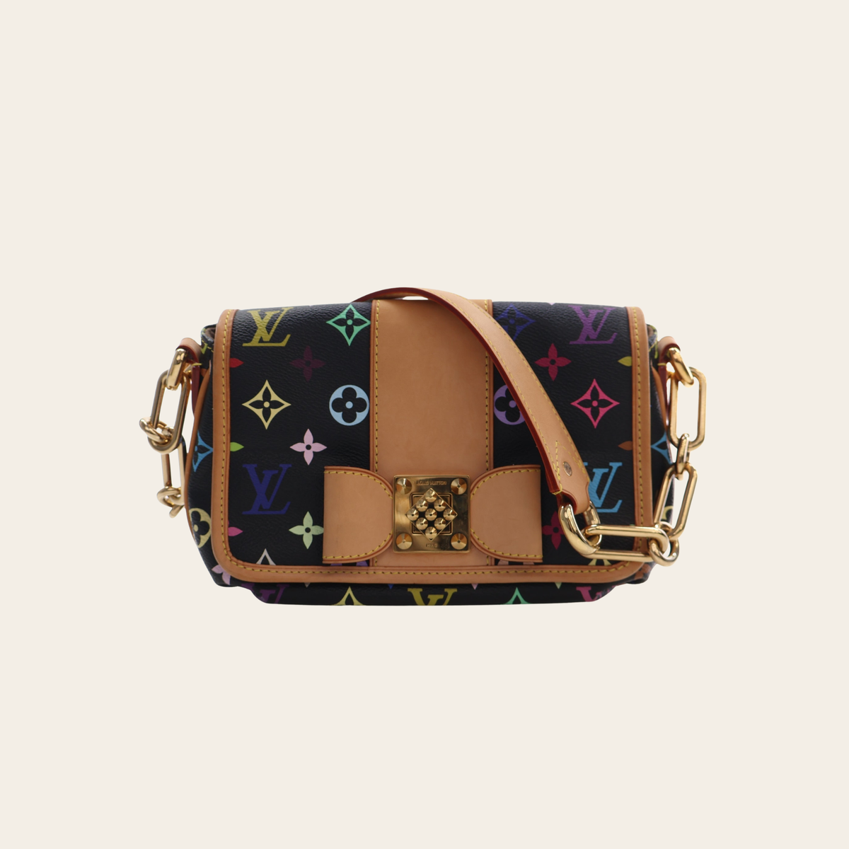 LOUIS VUITTON x TAKASHI MURAKAMI – Monogram Multicolore Patti Noir