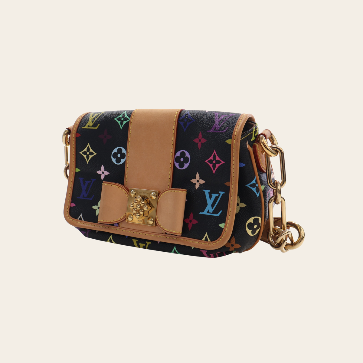 LOUIS VUITTON x TAKASHI MURAKAMI – Monogram Multicolore Patti Noir