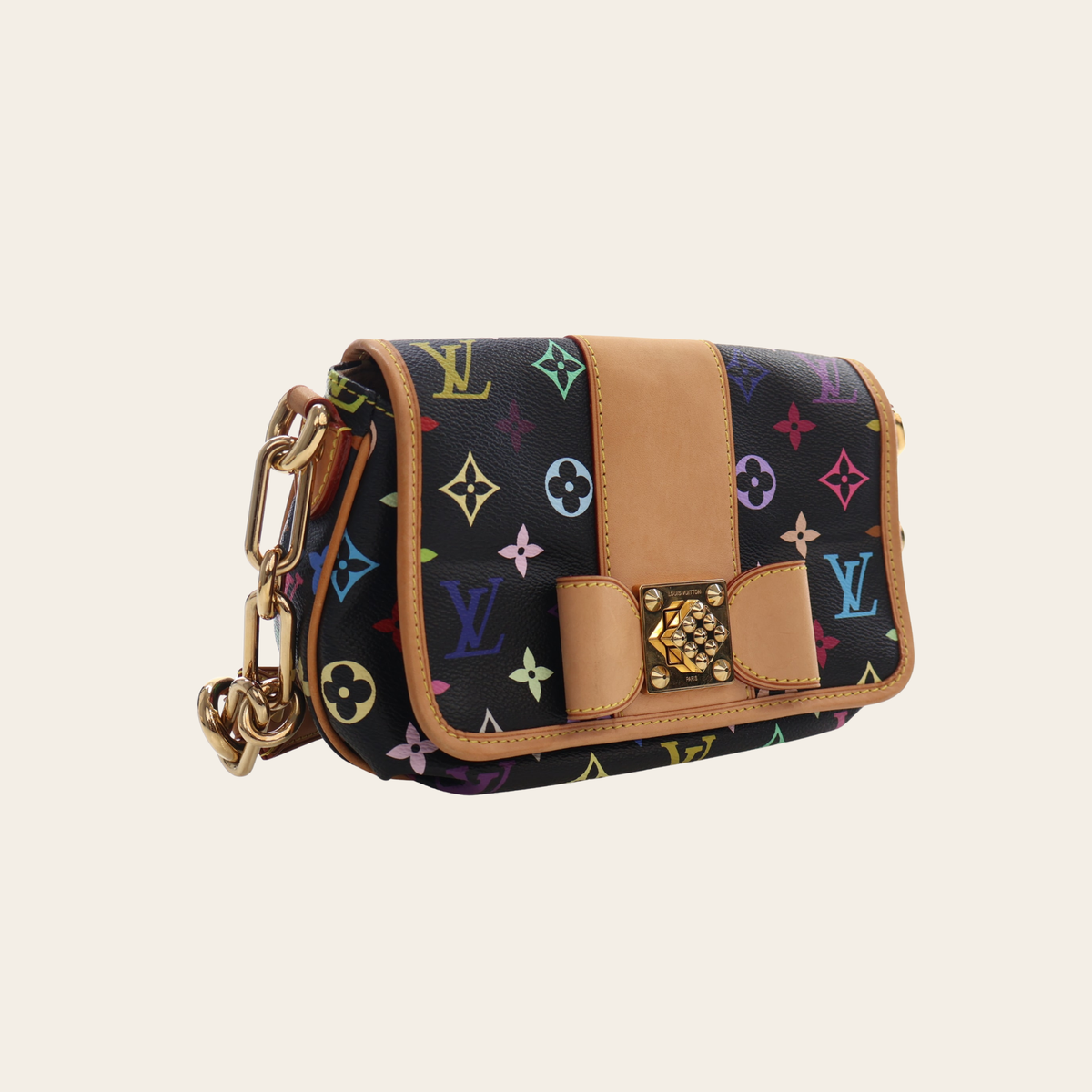 LOUIS VUITTON x TAKASHI MURAKAMI – Monogram Multicolore Patti Noir