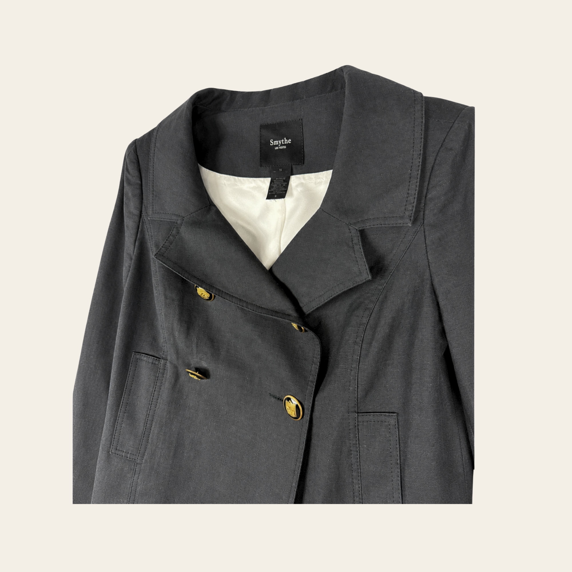 Smythe Les Vestes – Blazer Croisé Militaire, CA 4