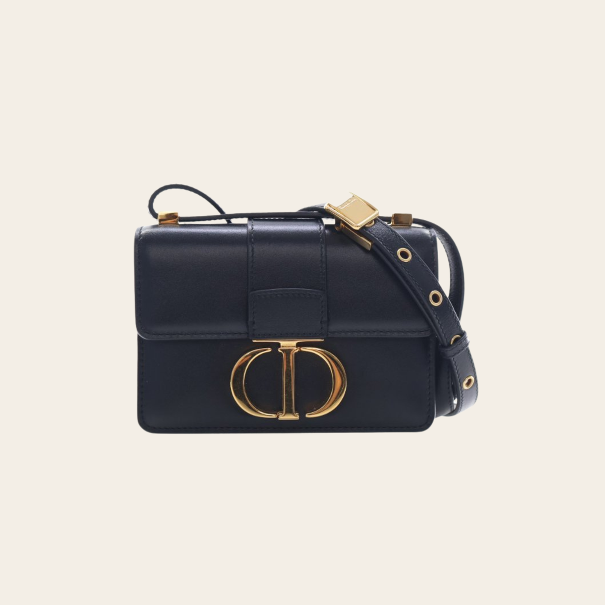 CHRISTIAN DIOR – Micro 30 Montaigne en Cuir de Veau