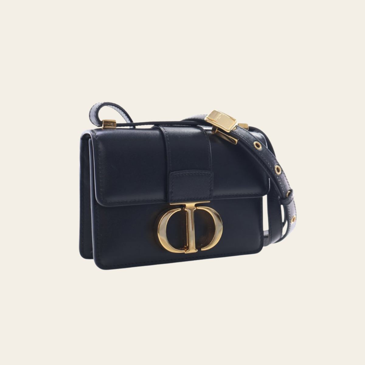 CHRISTIAN DIOR – Micro 30 Montaigne en Cuir de Veau