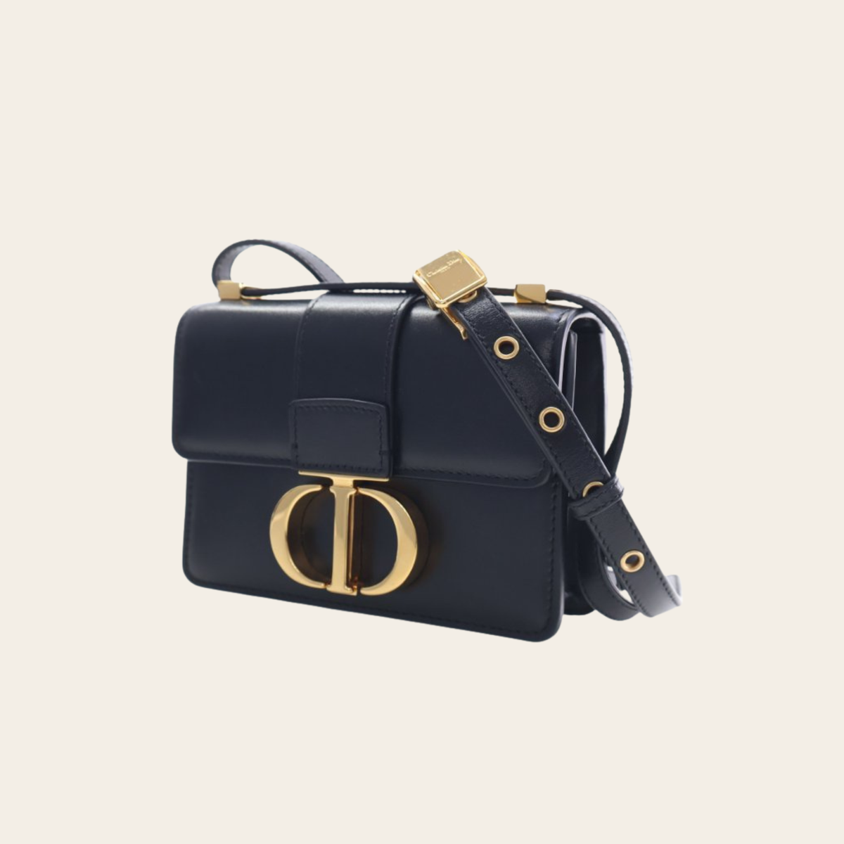 CHRISTIAN DIOR – Micro 30 Montaigne en Cuir de Veau