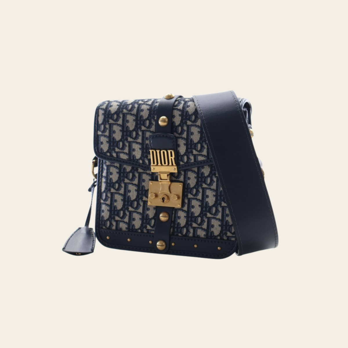CHRISTIAN DIOR – Small Oblique Square DiorAddict Flap Bag
