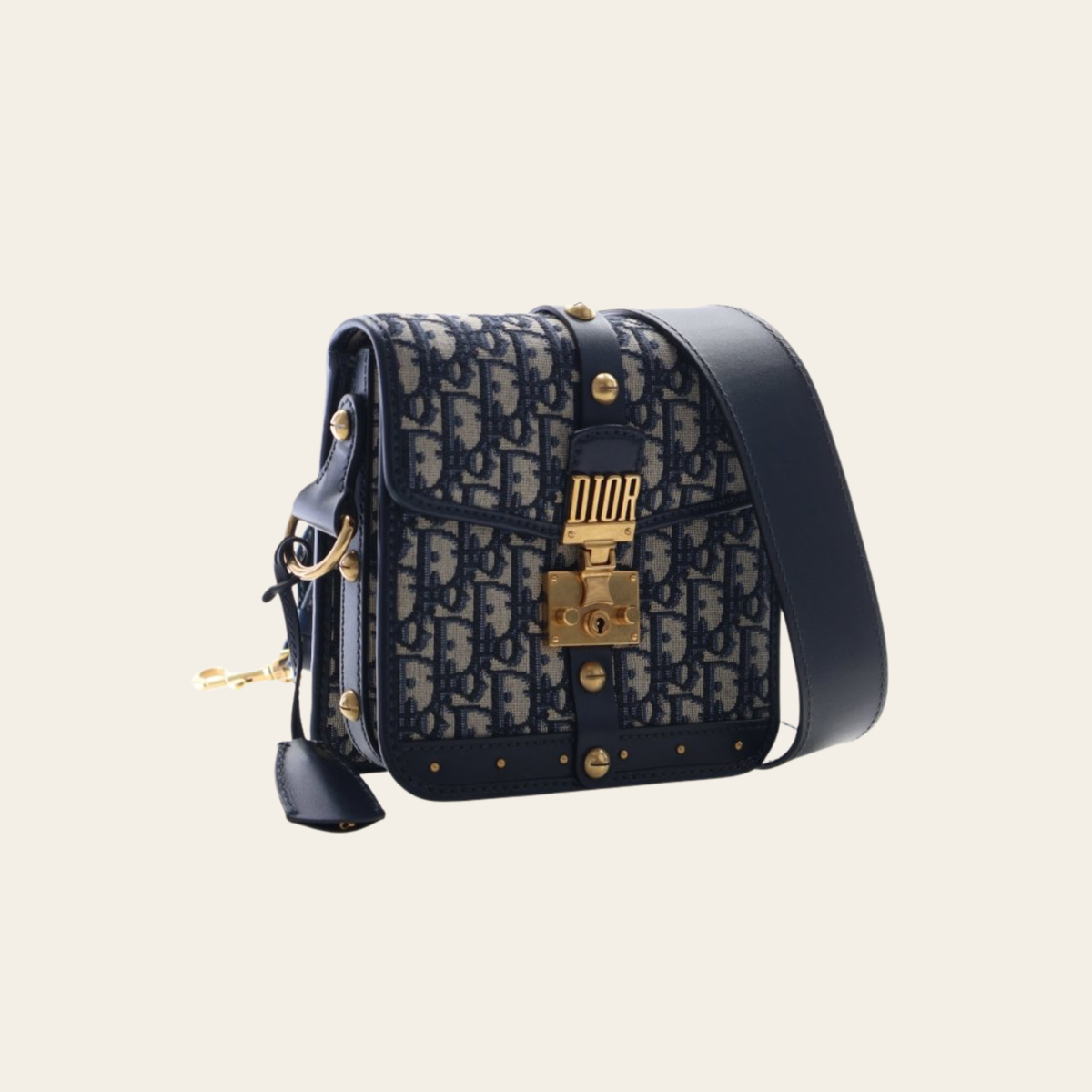 CHRISTIAN DIOR – Small Oblique Square DiorAddict Flap Bag