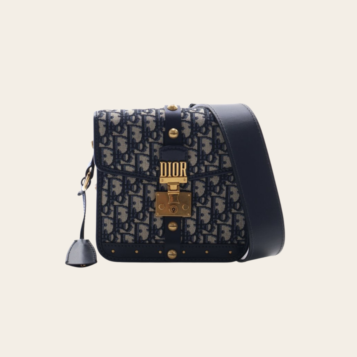 CHRISTIAN DIOR – Small Oblique Square DiorAddict Flap Bag