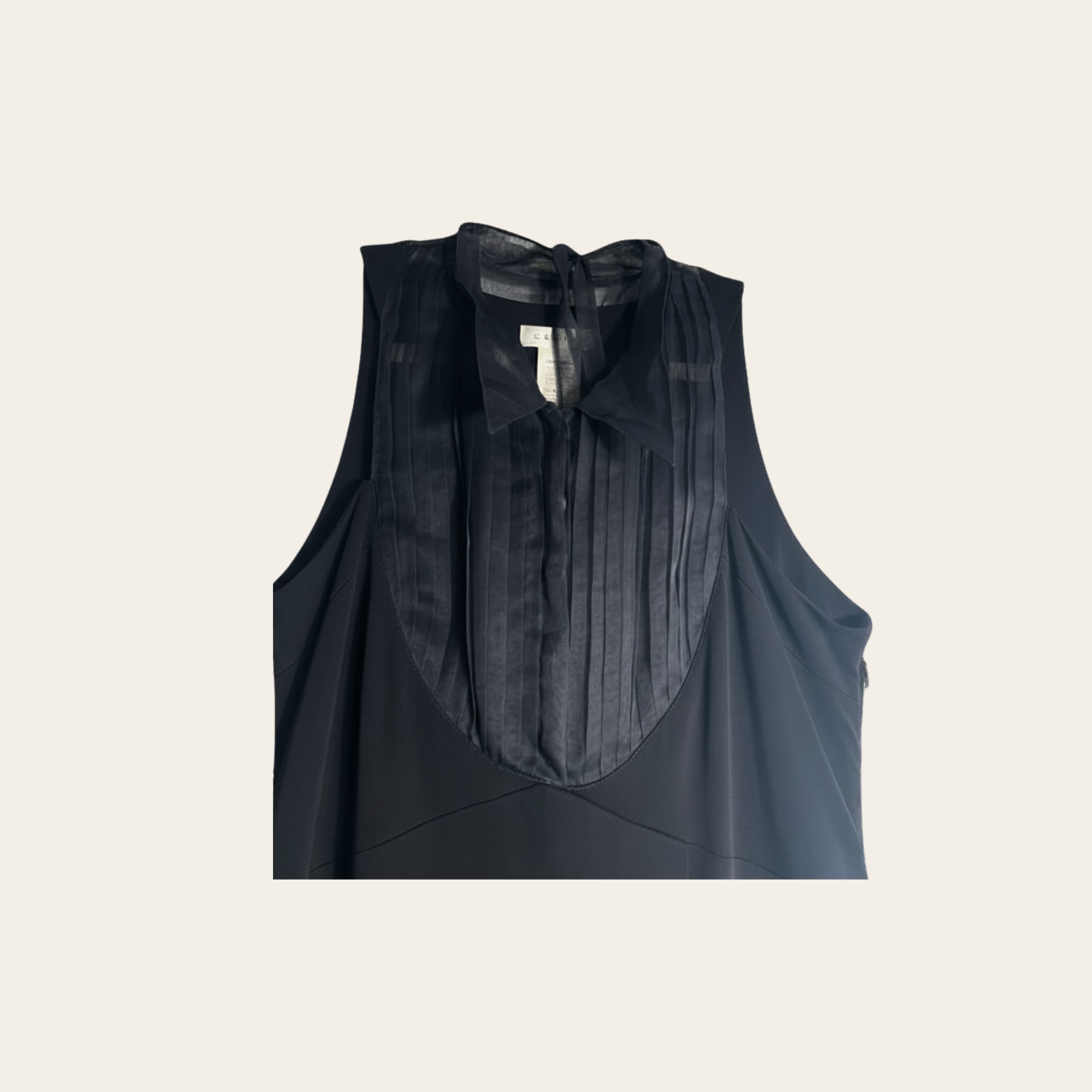 Celine – Robe Longue Smoking en Soie, L