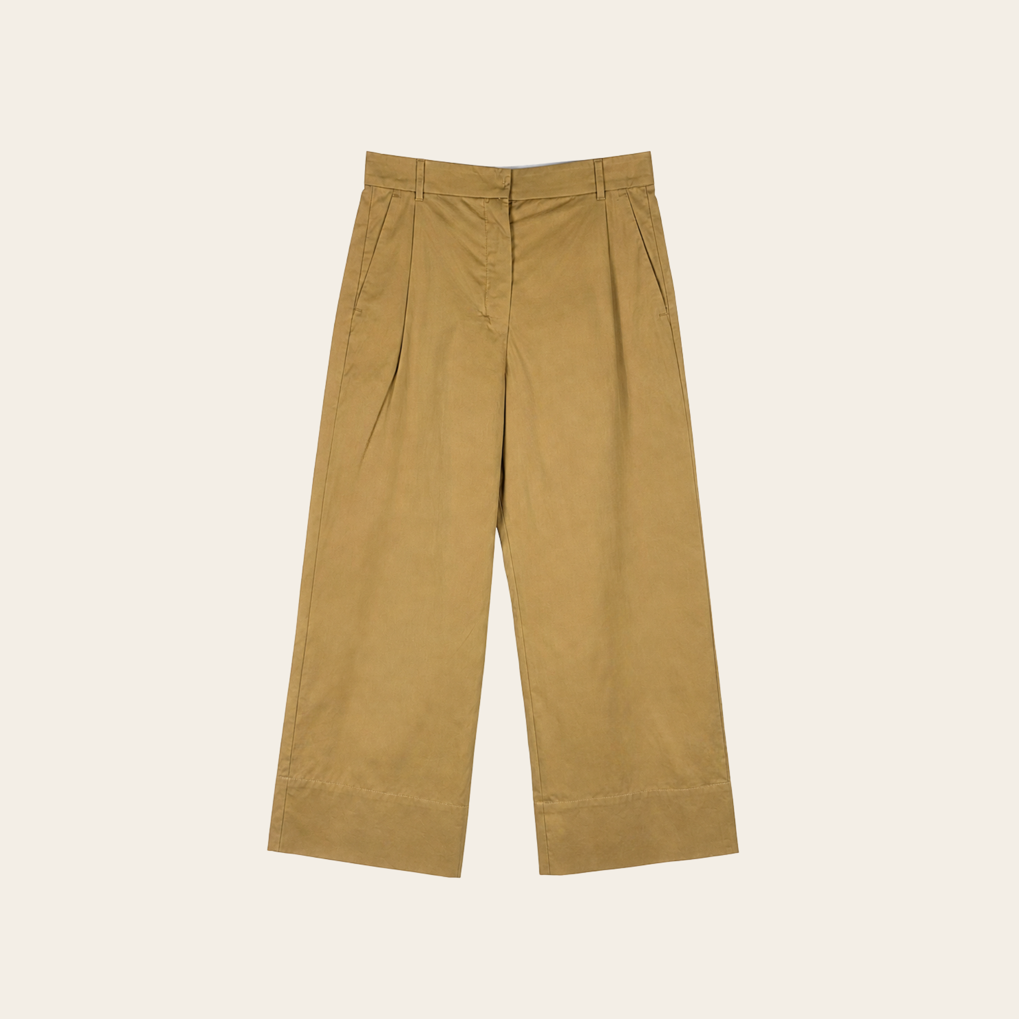 'S Max Mara – Pantalon Wide Leg en Coton, IT 40