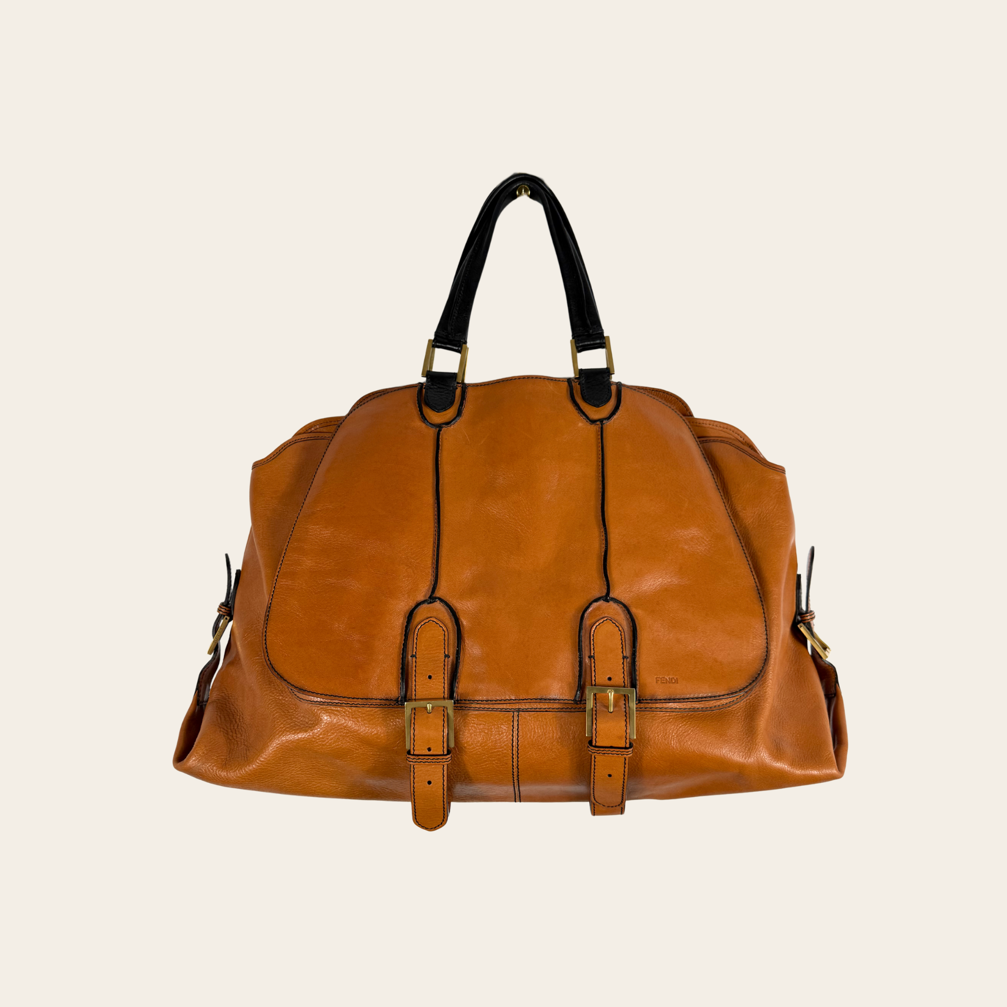 FENDI – Selleria Large Boston Weekender