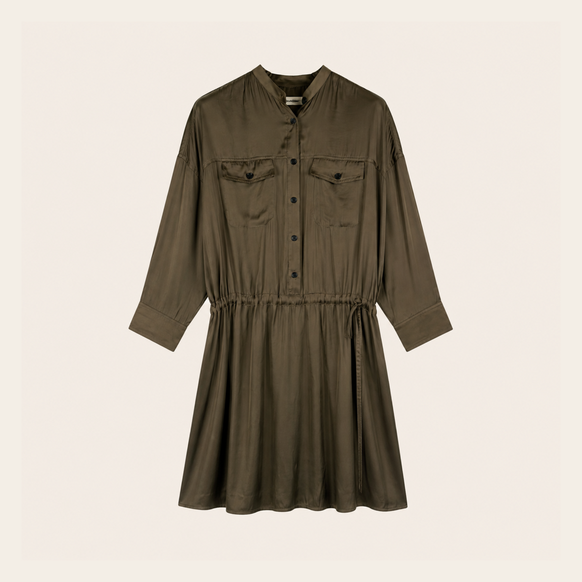 Zadig & Voltaire – Romeo Satin Utility Dress, XS
