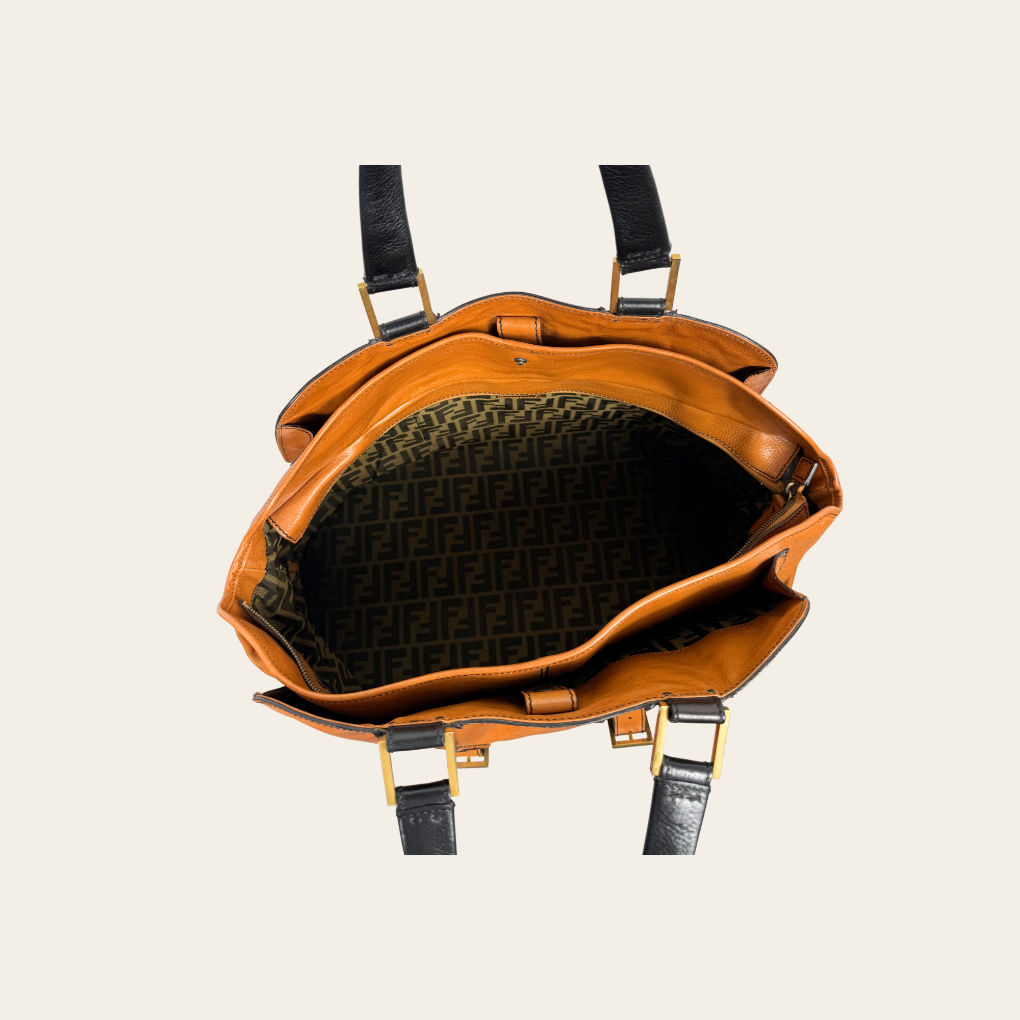 FENDI – Selleria Large Boston Weekender