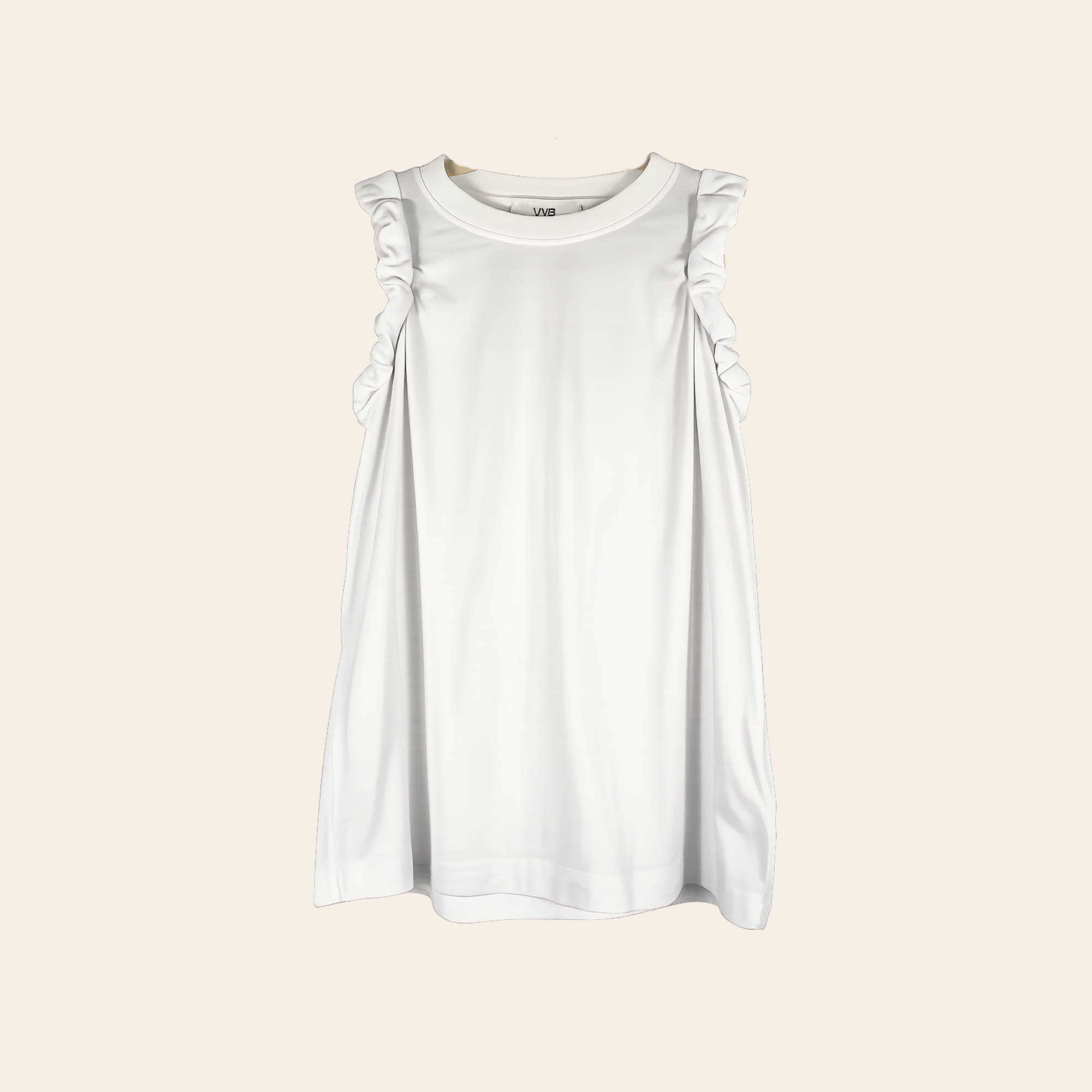 VVB by Victoria Beckham – Organic Cotton Ruffle-Sleeve T-Shirt, XS