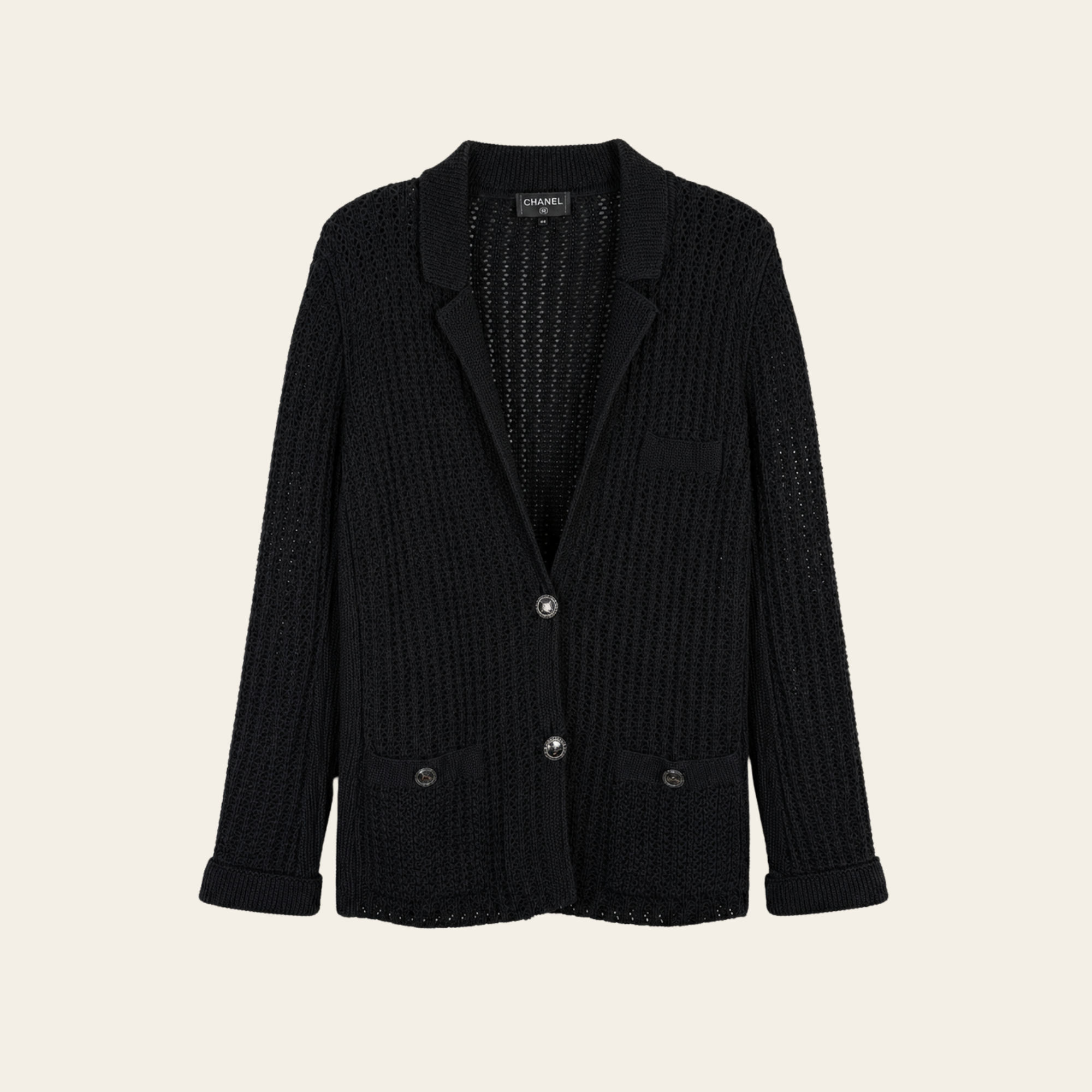 CHANEL – La Pausa Openwork Knit Cardigan
