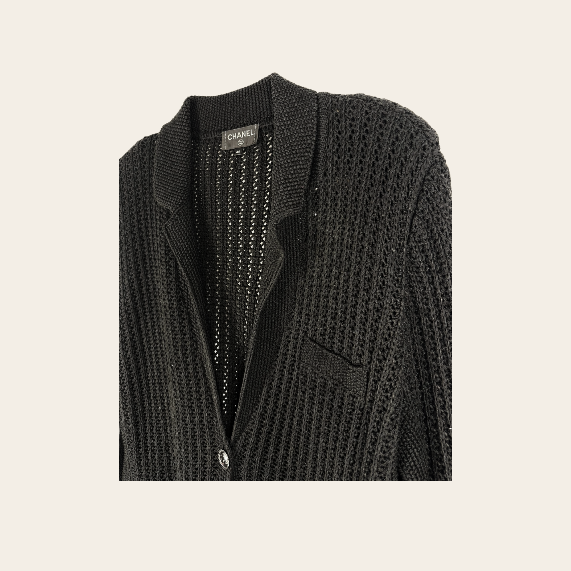 CHANEL – La Pausa Openwork Knit Cardigan