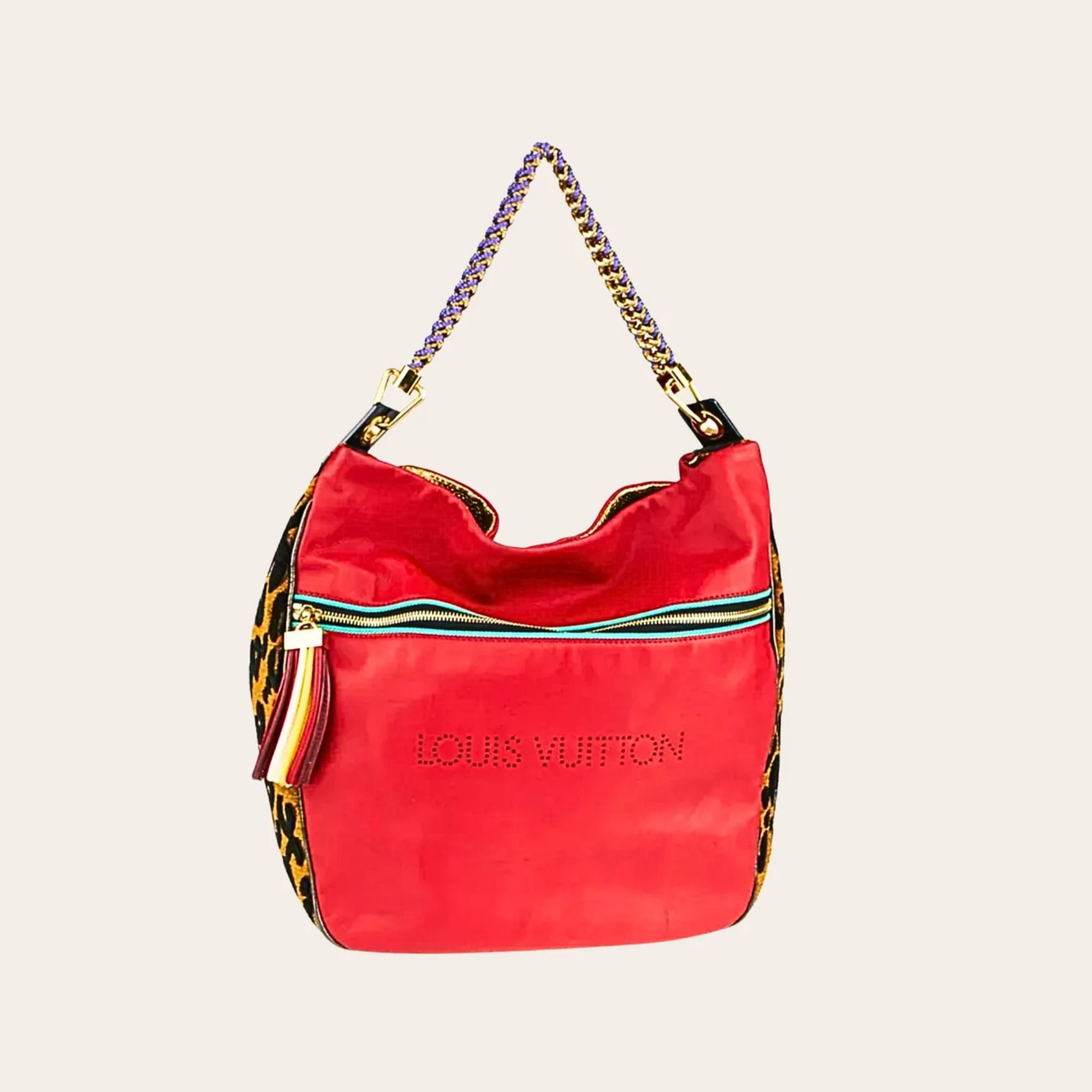 Louis Vuitton Collection Printemps - Été 2009 Monogram Multicolore Rouge